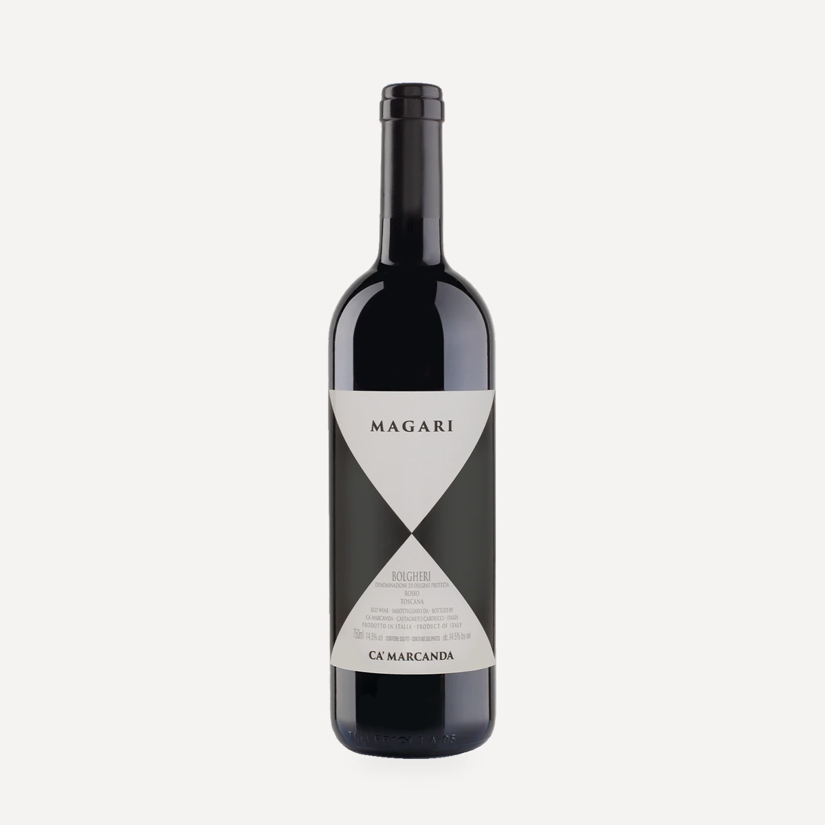 Magari wine — Ca'Marcanda winery — Dionysus