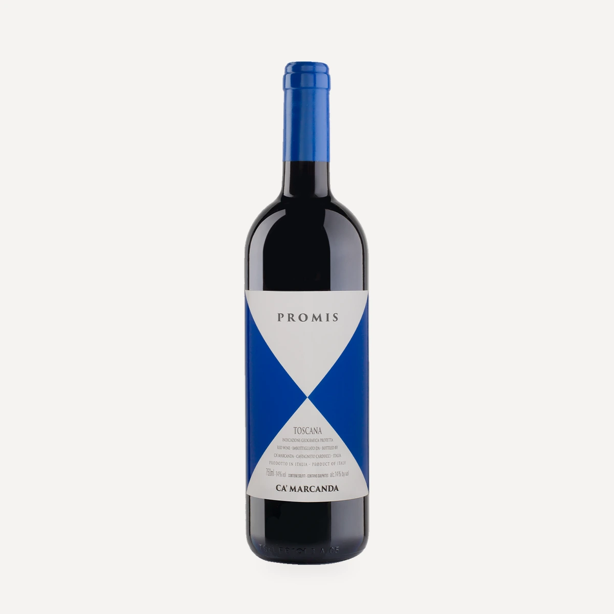 Promis wine — Ca'Marcanda winery — Dionysus