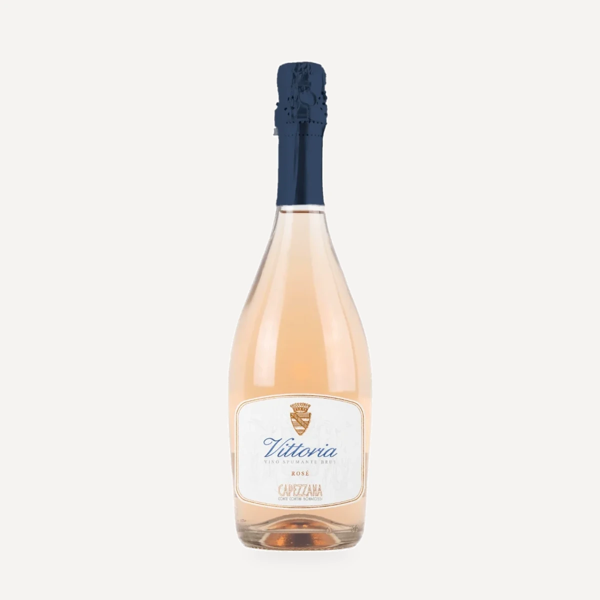 Vittoria Brut Rosè wine — Capezzana winery — Dionysus