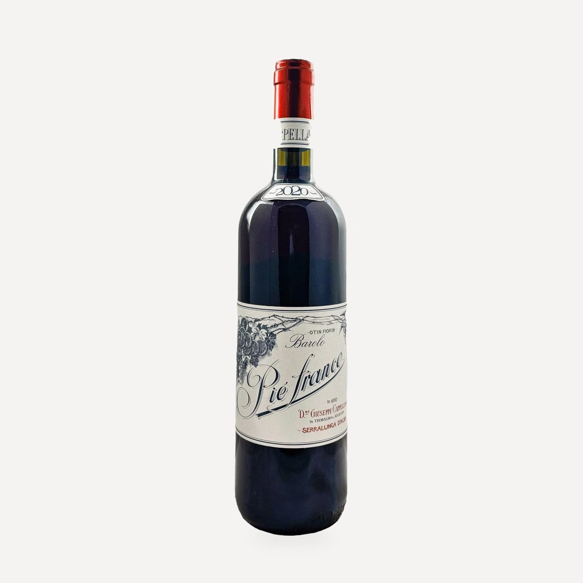 Barolo OtinFiorin Piè Franco wine — Cappellano winery — Dionysus