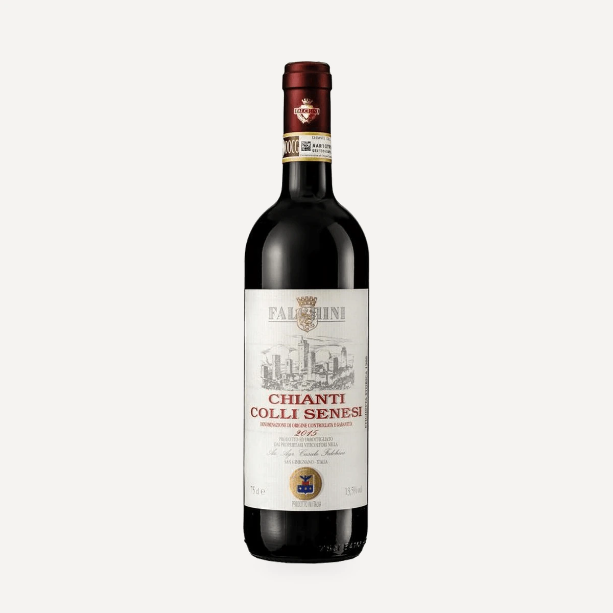 Historic Label 1968 wine — Casale Falchini winery — Dionysus