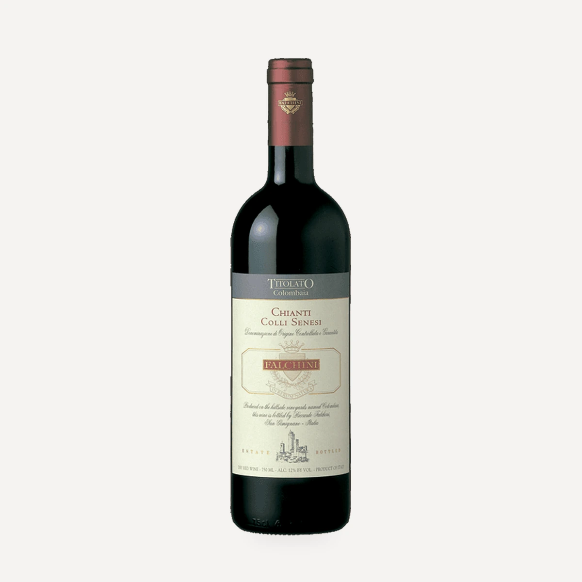 Titolato Colombaia wine — Casale Falchini winery — Dionysus