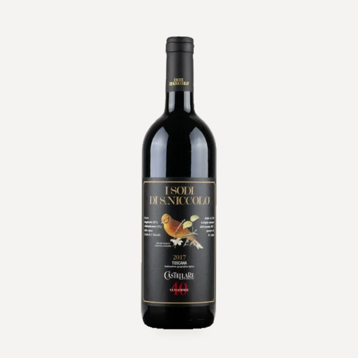 I Sodi di S. Niccolò 2017 – 40 Harvests wine — Castellare di Castellina winery — Dionysus