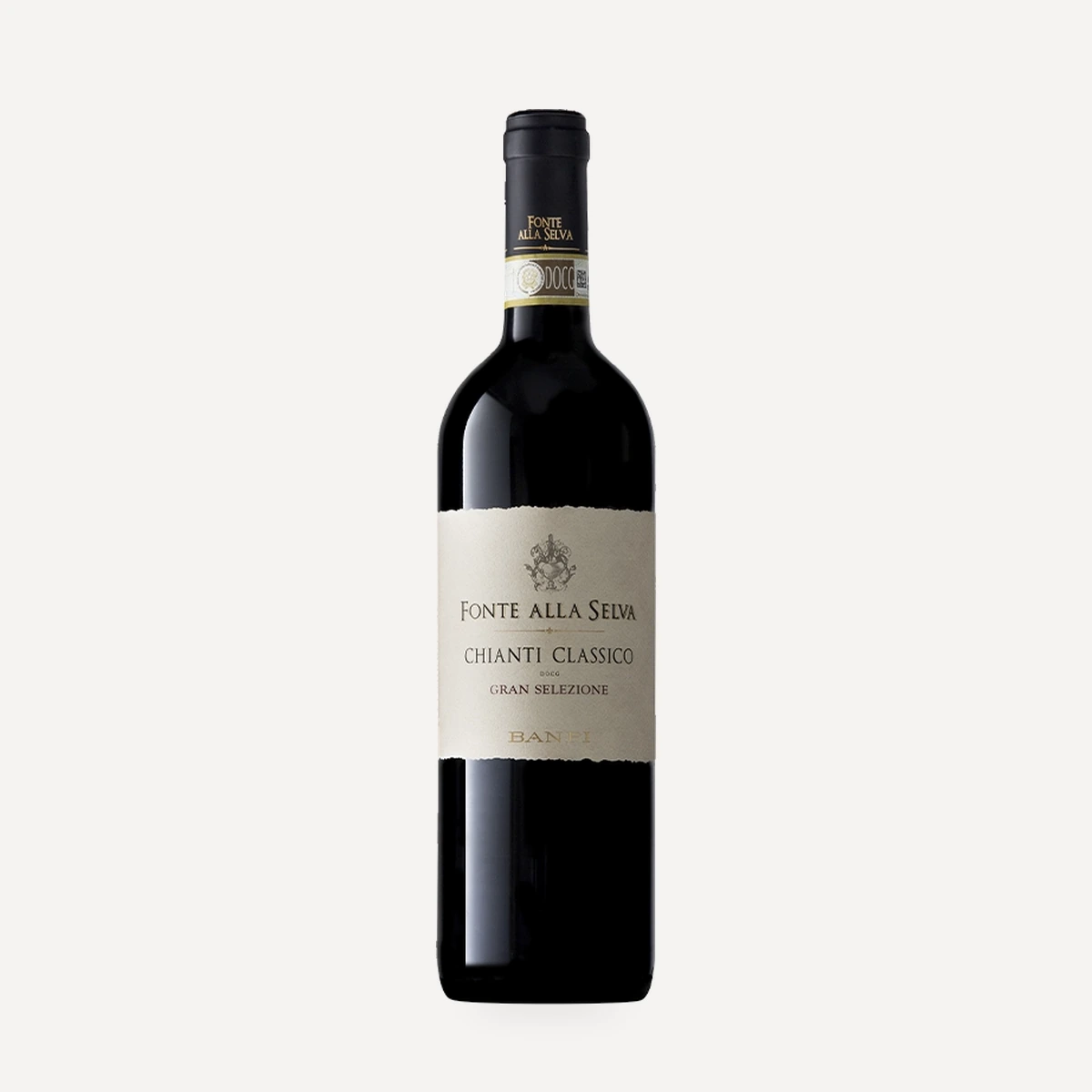 Fonte alla Selva Gran Selezione DOCG wine — Castello Banfi winery — Dionysus
