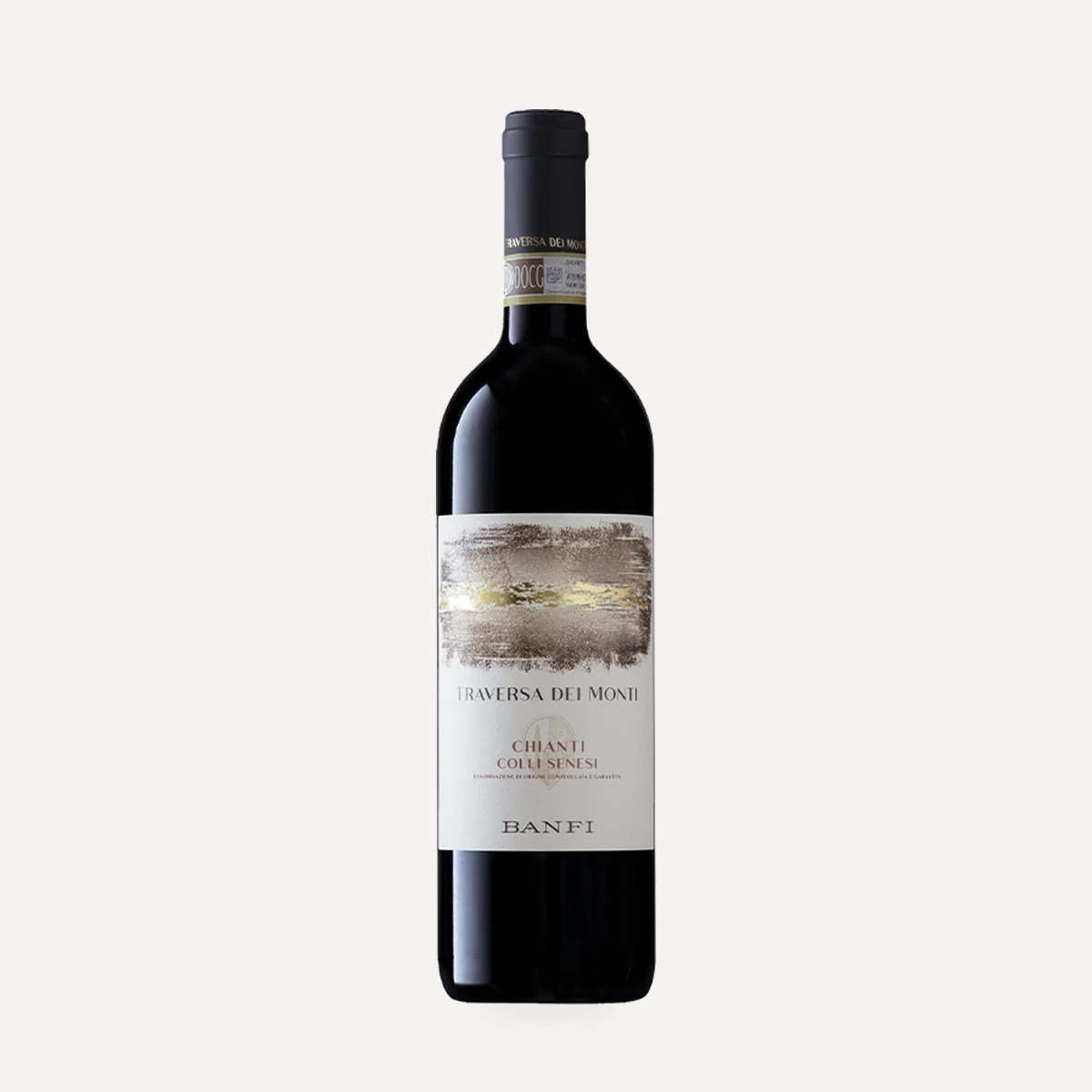 Traversa dei Monti Chianti Colli Senesi DOCG wine — Castello Banfi winery — Dionysus