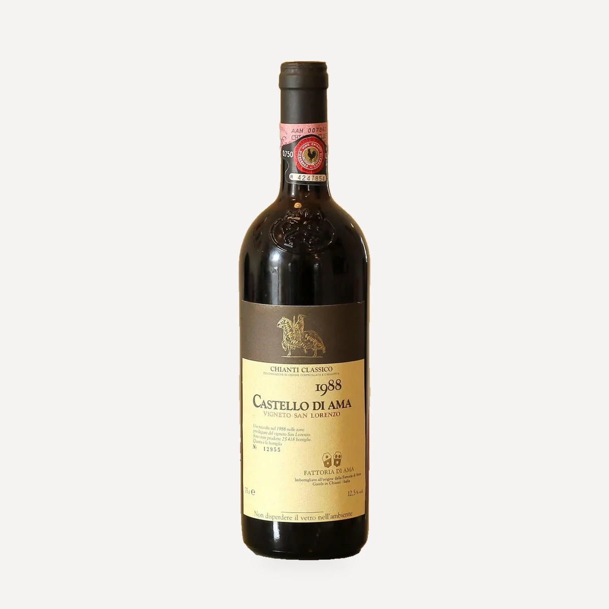 Vigneto San Lorenzo wine — Castello di Ama winery — Dionysus