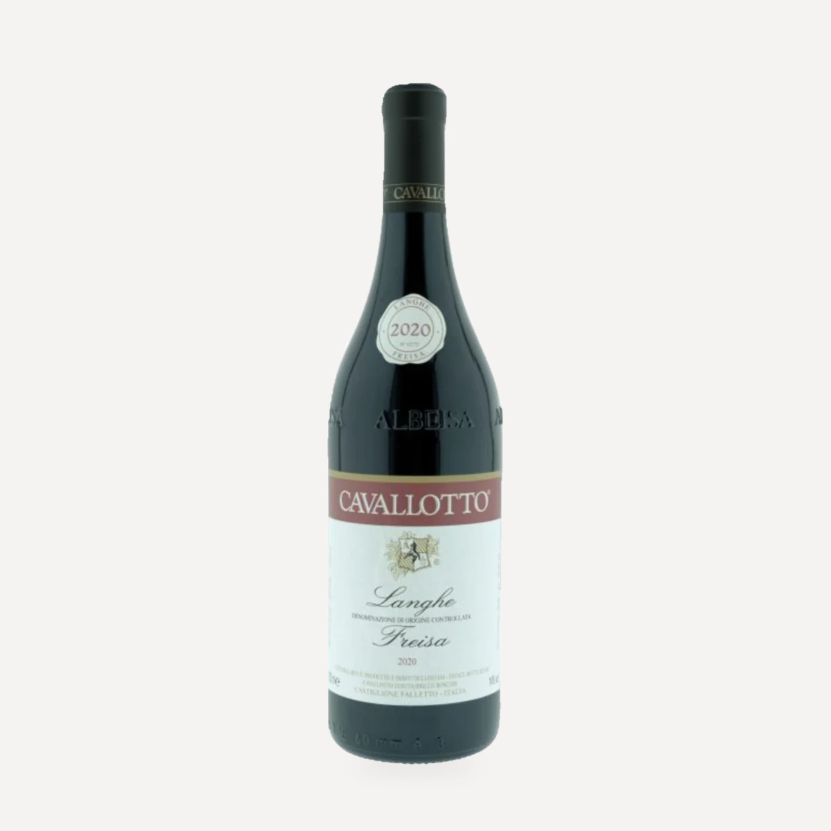 Langhe Freisa wine — Cavallotto winery — Dionysus