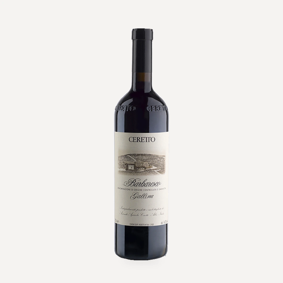 Gallina wine — Ceretto winery — Dionysus