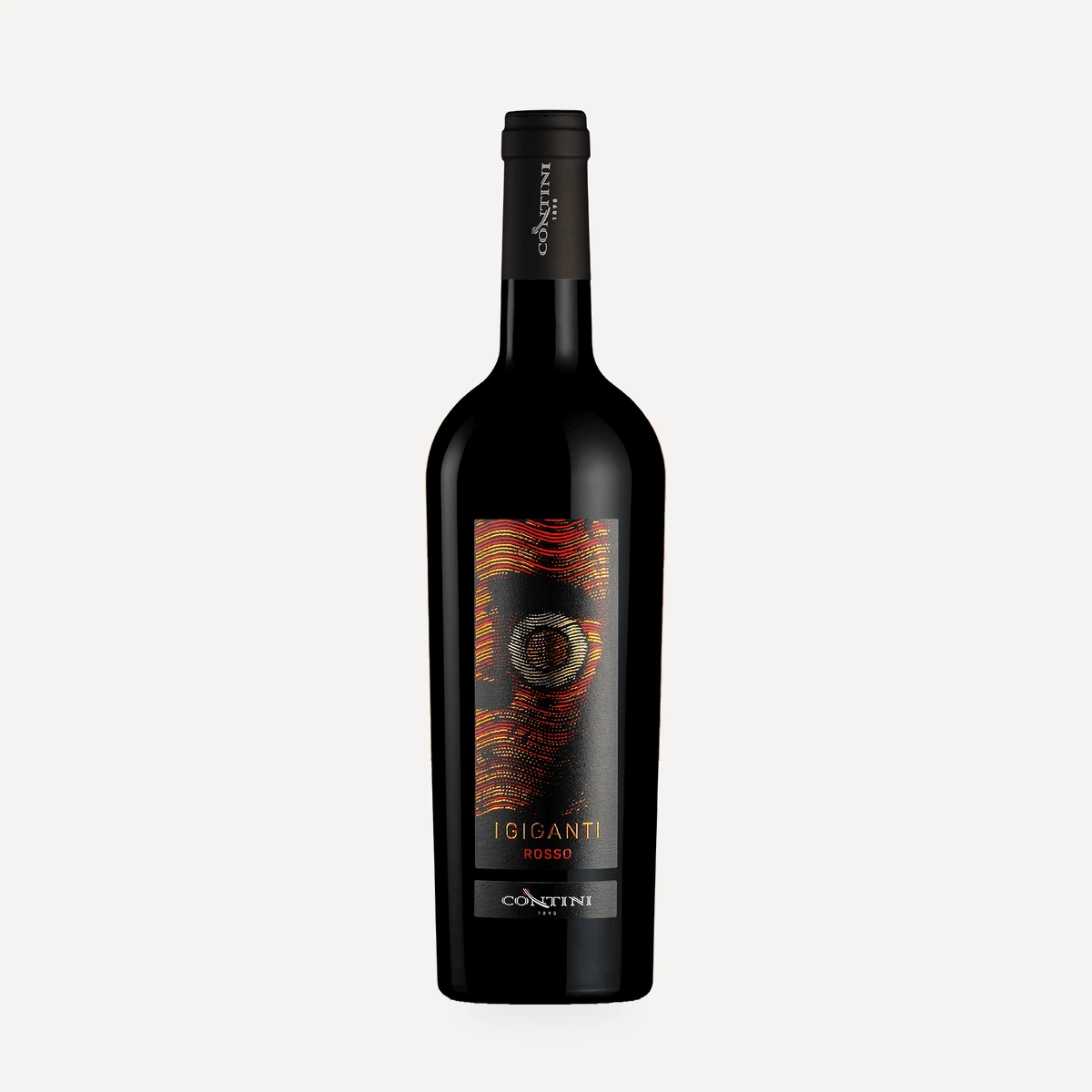 I Giganti Rosso wine — Contini winery — Dionysus