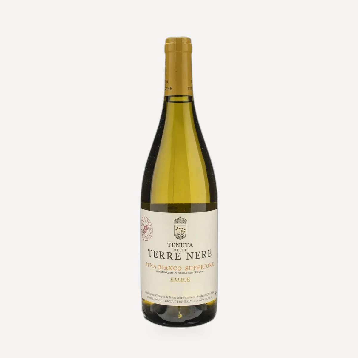 Etna Bianco Superiore – Contrada Salice DOC wine — Tenuta Terre Nere winery — Dionysus