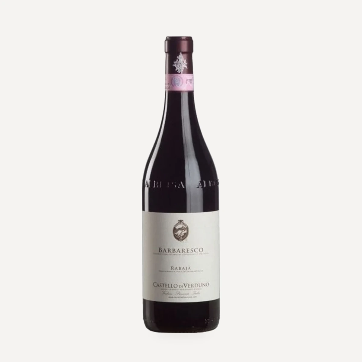 Barbaresco Rabajà DOCG wine — di Verduno winery — Dionysus