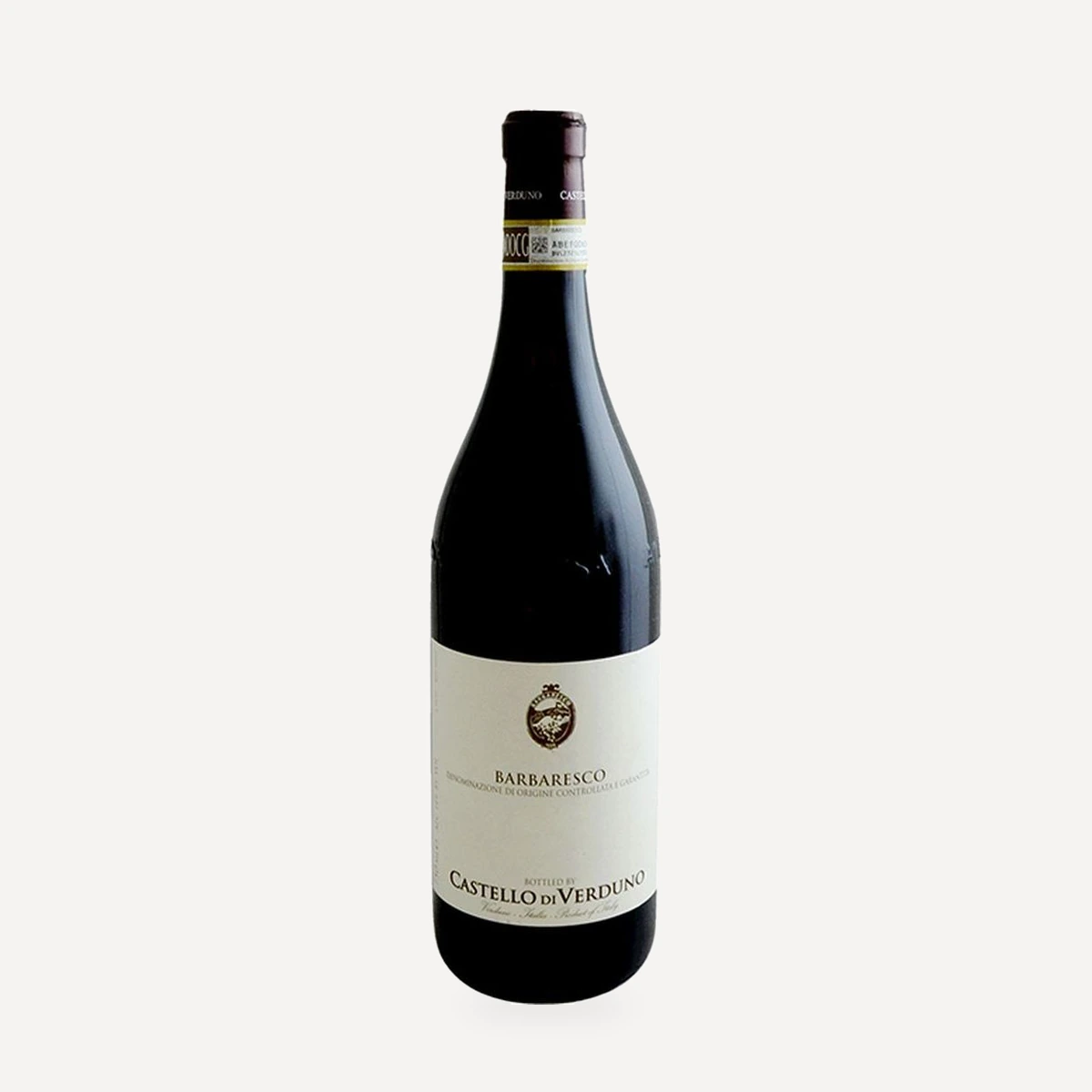 Barbaresco DOCG wine — di Verduno winery — Dionysus