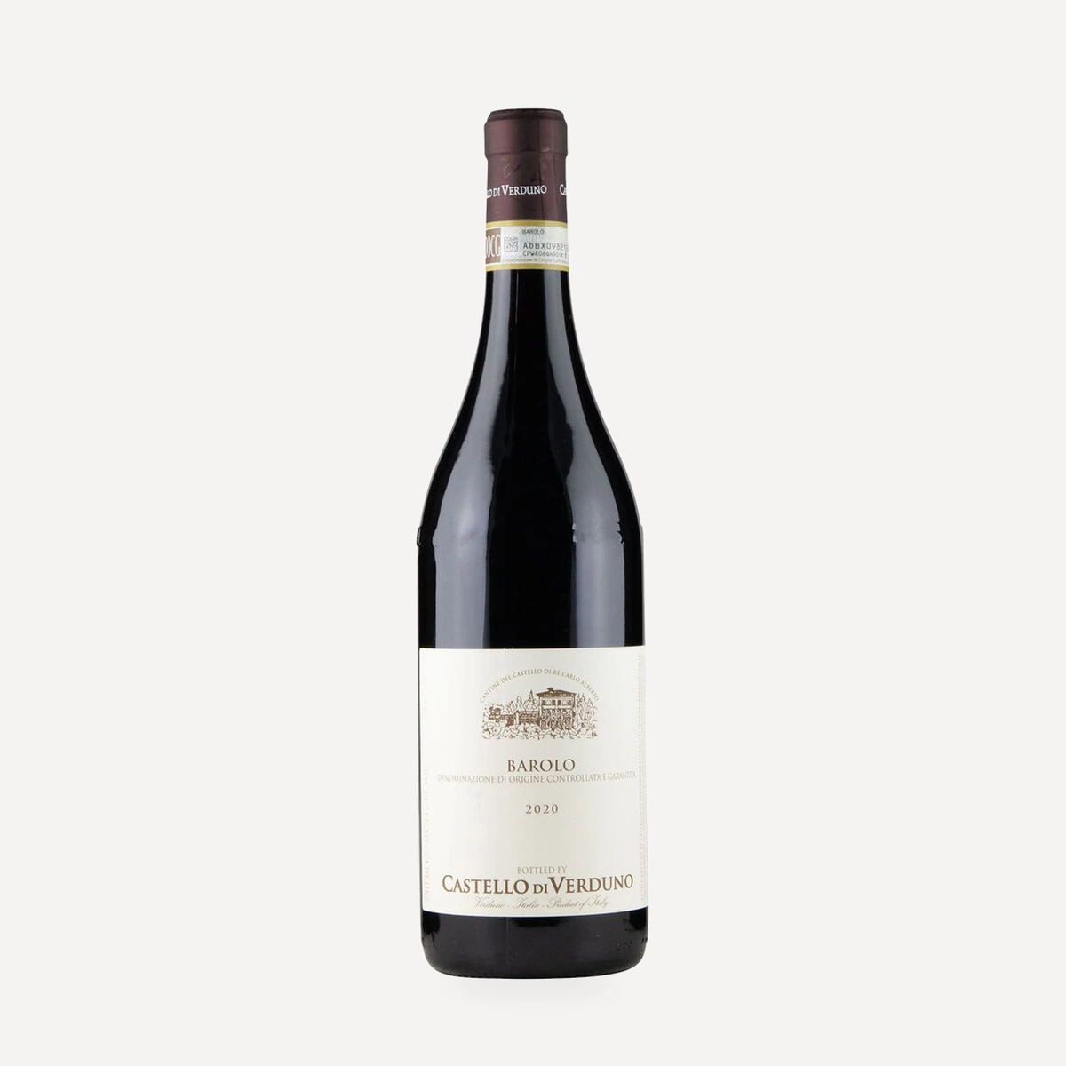 Barolo DOCG wine — di Verduno winery — Dionysus