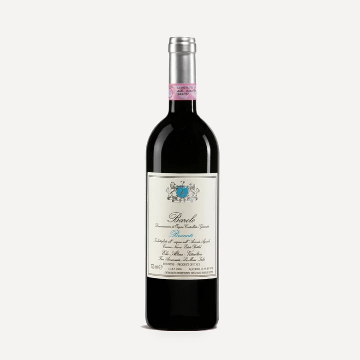 Barolo Brunate DOCG wine — Elio Altare winery — Dionysus