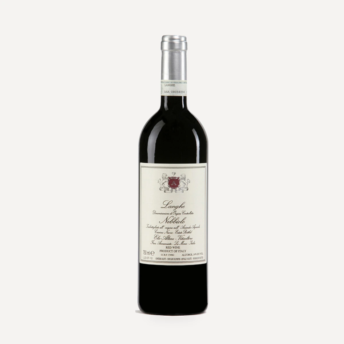 Langhe Nebbiolo DOC wine — Elio Altare winery — Dionysus