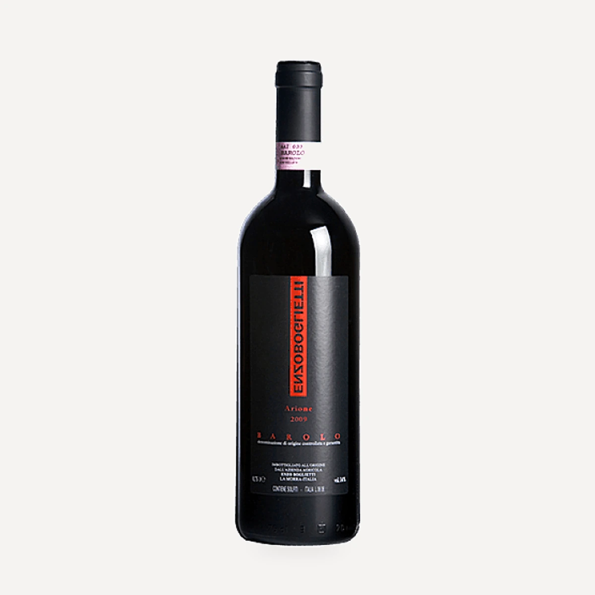 Barolo Arione wine — Enzo Boglietti winery — Dionysus