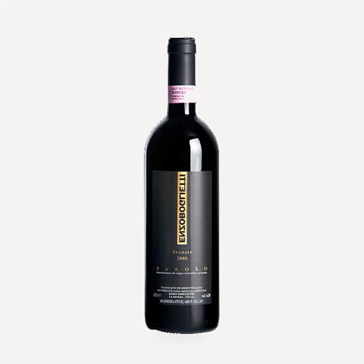 Barolo Brunate wine — Enzo Boglietti winery — Dionysus