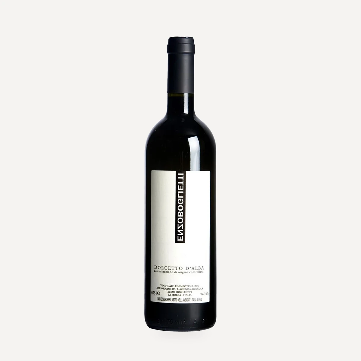 Dolcetto d’Alba wine — Enzo Boglietti winery — Dionysus