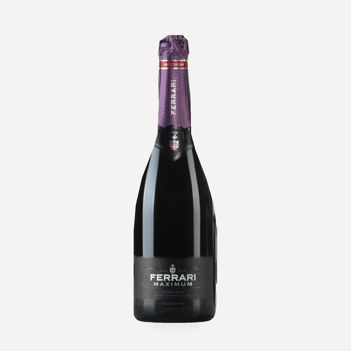 Ferrari Maximum Demi-Sec wine — Ferrari Trento winery — Dionysus