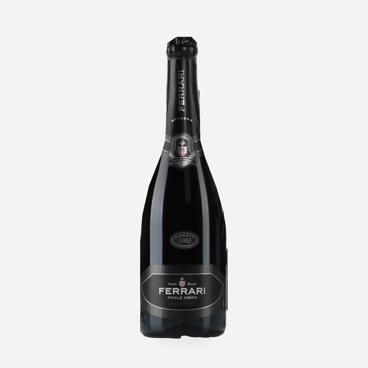 Ferrari Perlé Nero Riserva wine — Ferrari Trento winery — Dionysus