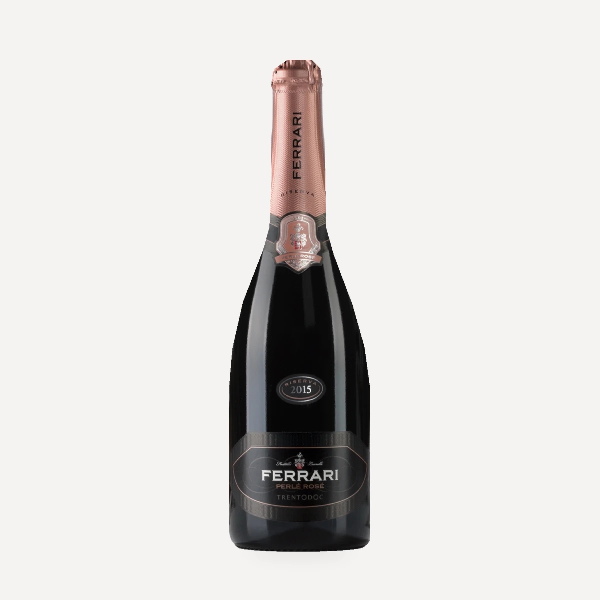 Ferrari Perlé Rosé Riserva wine — Ferrari Trento winery — Dionysus