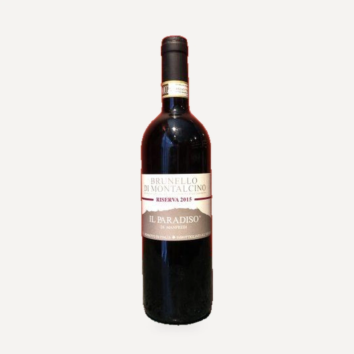 Brunello Annata Riserva wine — Il Paradiso di Manfredi winery — Dionysus
