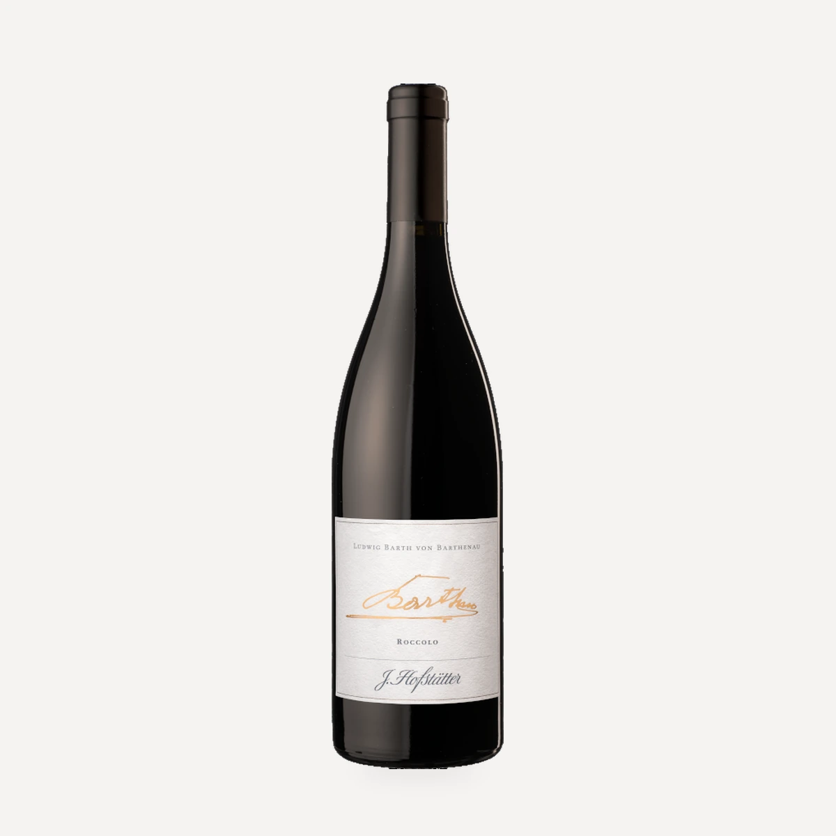Vigna ROCCOLO BARTHENAU Pinot Nero wine — J. Hofstatter winery — Dionysus