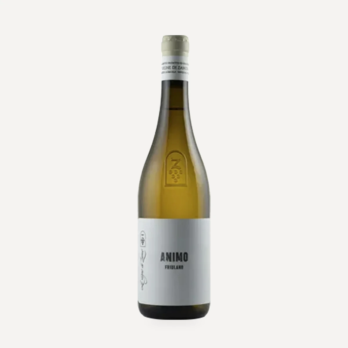 Animo Friulano wine — Le Vigne di Zamo winery — Dionysus