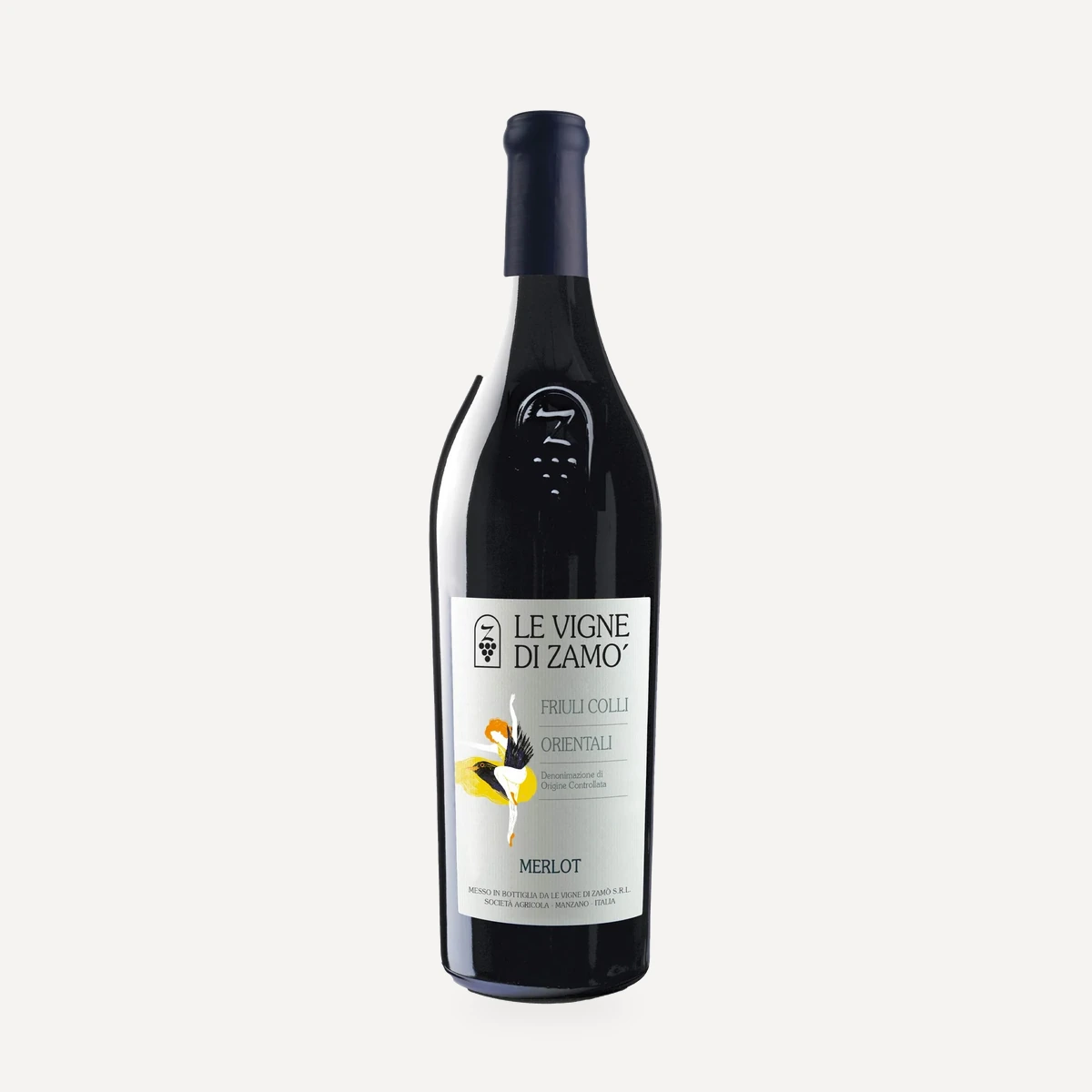 Merlot wine — Le Vigne di Zamo winery — Dionysus