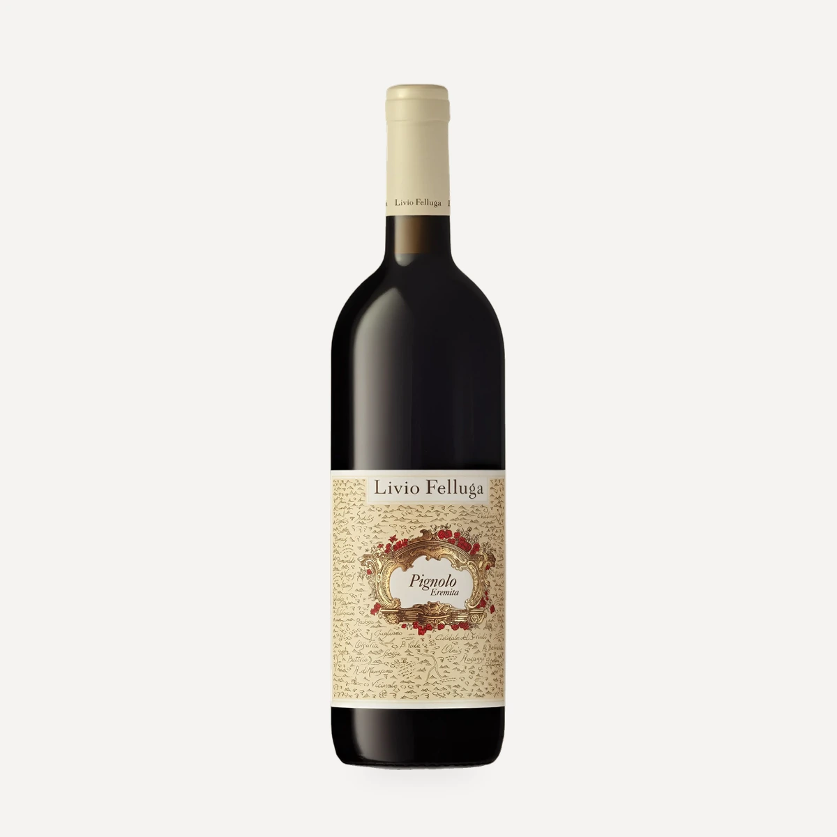 Pignolo Eremita wine — Livio Felluga winery — Dionysus