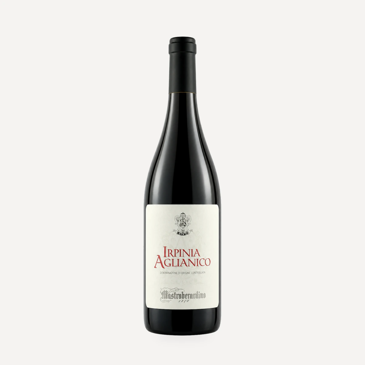 Irpinia Aglianico DOC wine — Mastroberardino winery — Dionysus