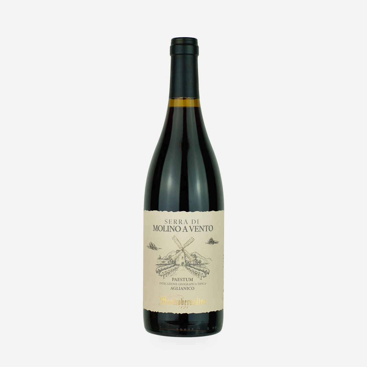 Serra di Molino a Vento wine — Mastroberardino winery — Dionysus