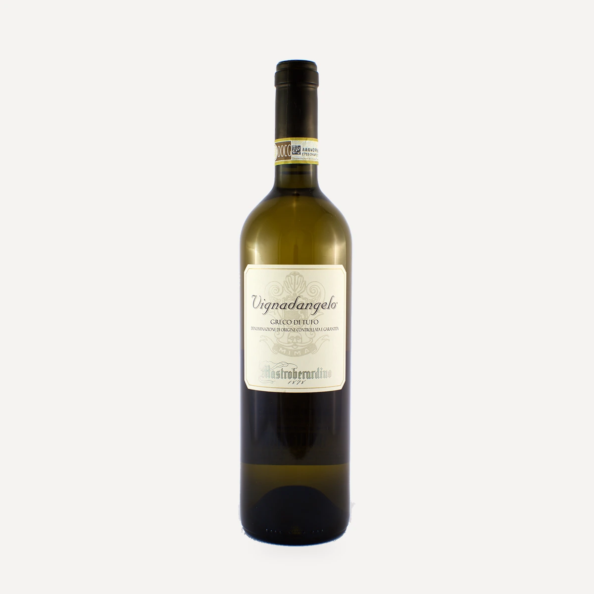 Vignadangelo Greco di Tufo DOCG wine — Mastroberardino winery — Dionysus