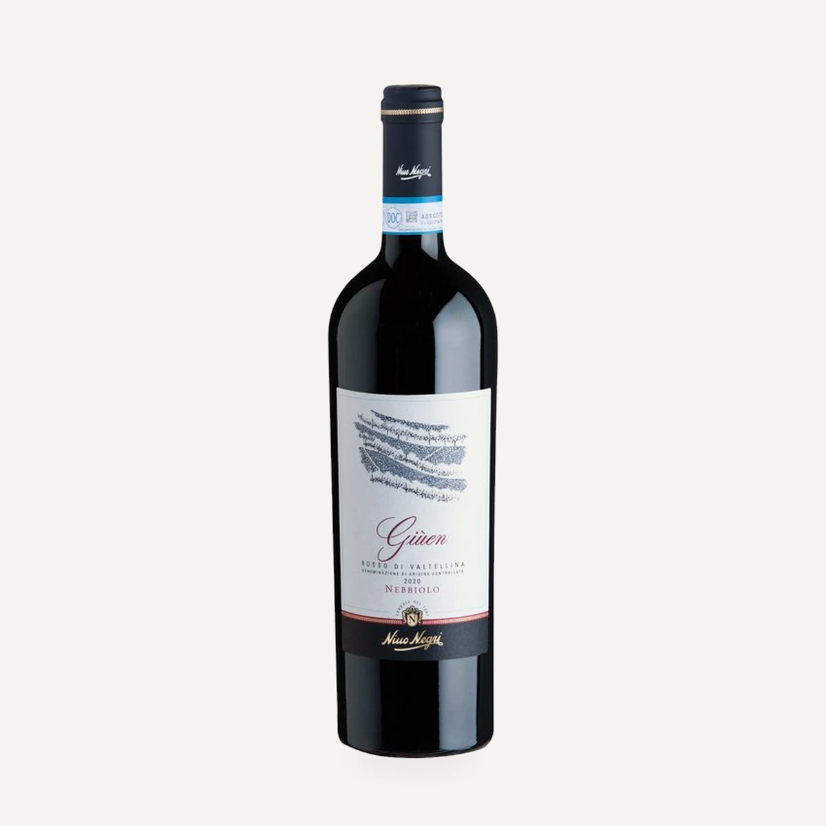 GIÙEN Rosso di Valtellina Nebbiolo DOC wine — Nino Negri winery — Dionysus