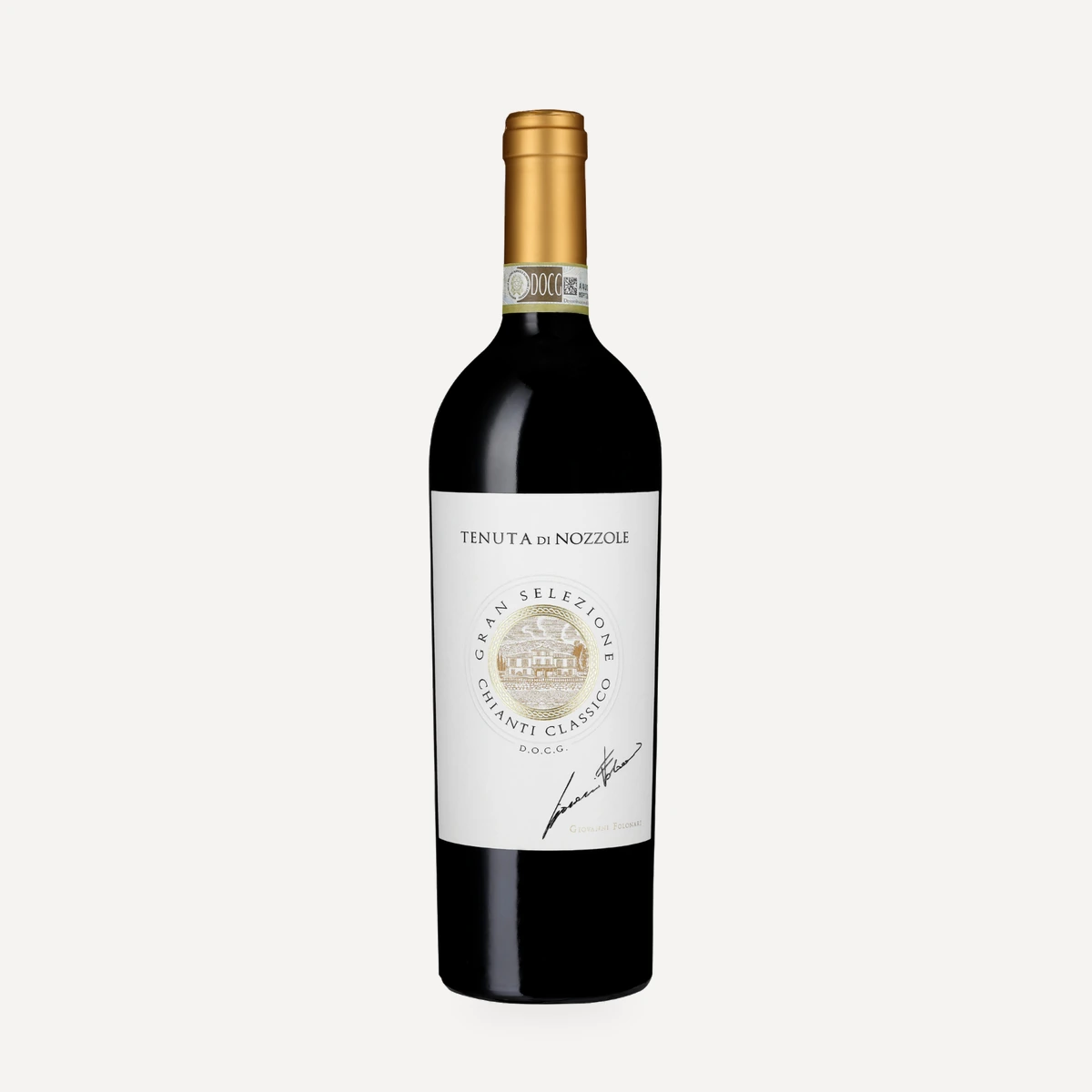 Giovanni Folonari Gran Selezione DOCG wine — Nozzole winery — Dionysus