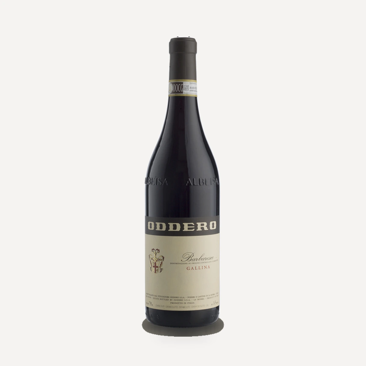 Barbaresco Gallina DOCG wine — Oddero winery — Dionysus