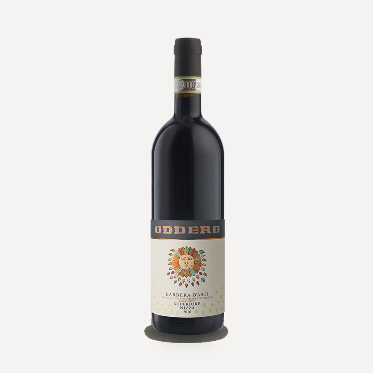 Barbera d'Asti Superiore Nizza DOCG wine — Oddero winery — Dionysus