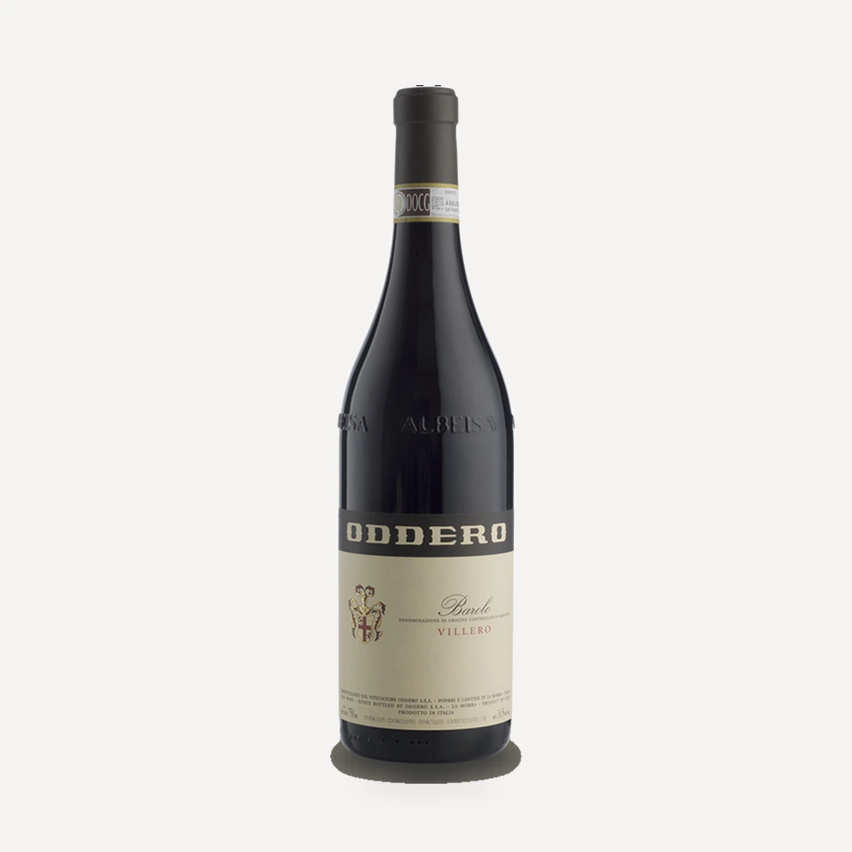 Barolo Villero DOCG wine — Oddero winery — Dionysus