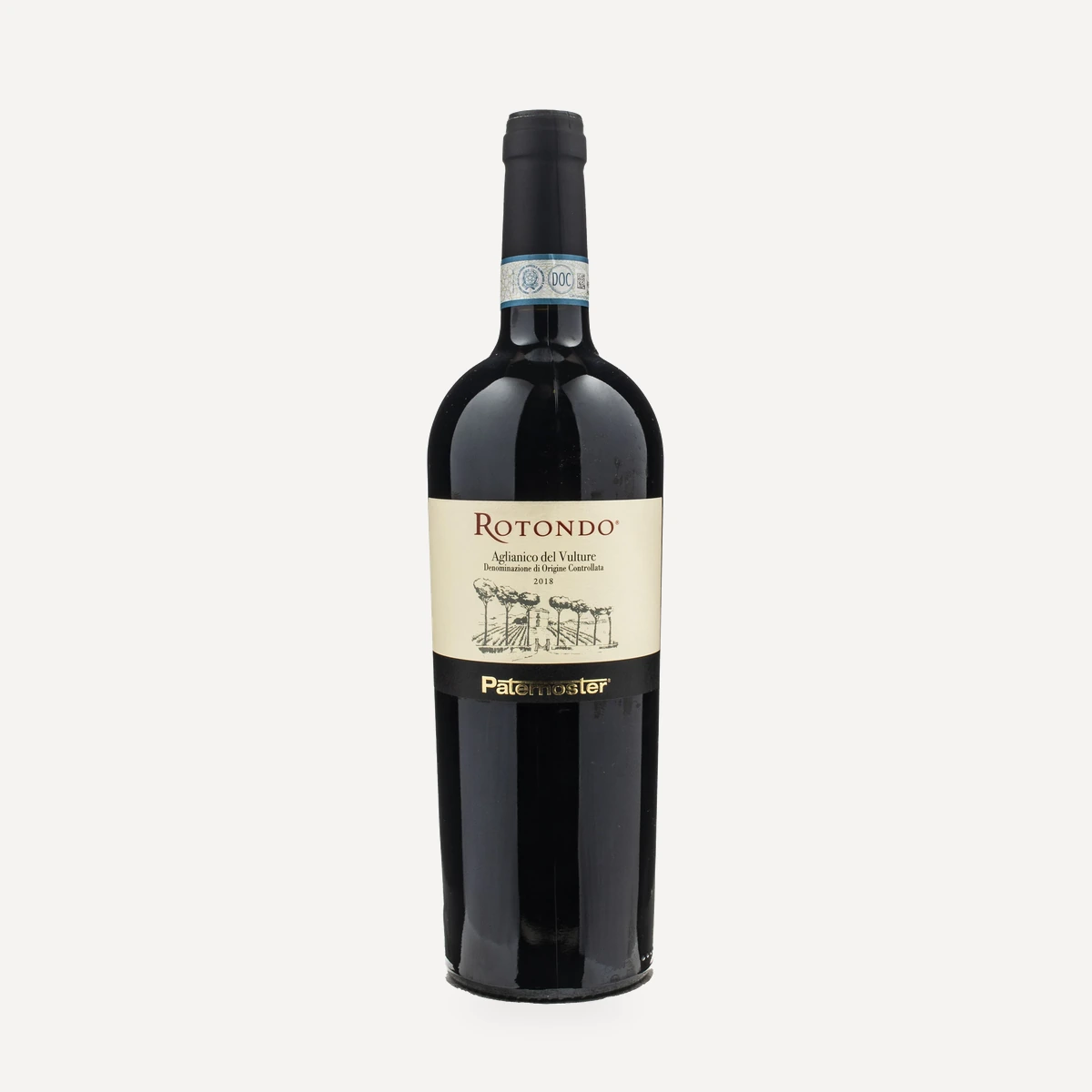 Rotondo Aglianico del Vulture DOC wine — Paternoster winery — Dionysus