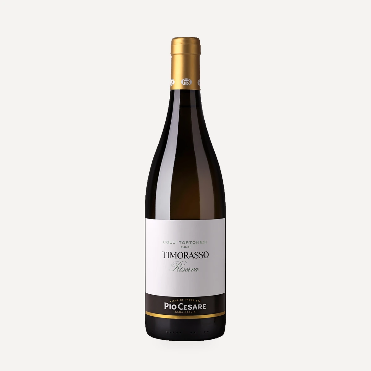 Derthona Colli Tortonesi Timorasso Riserva DOC wine — Pio Cesare winery — Dionysus