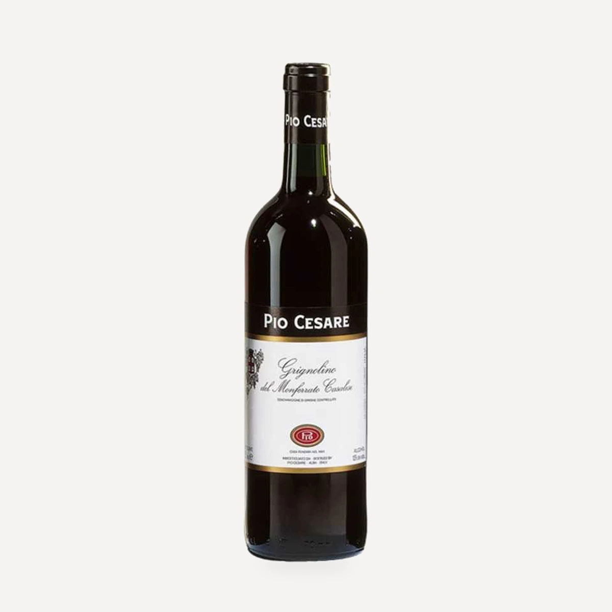 Grignolino del Monferrato Casalese DOC wine — Pio Cesare winery — Dionysus