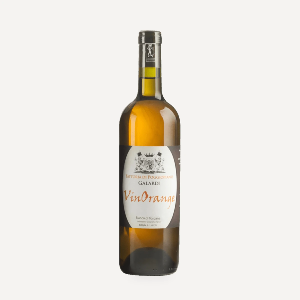 Bianco di Toscana VinOrange IGT wine — Poggiopiano winery — Dionysus