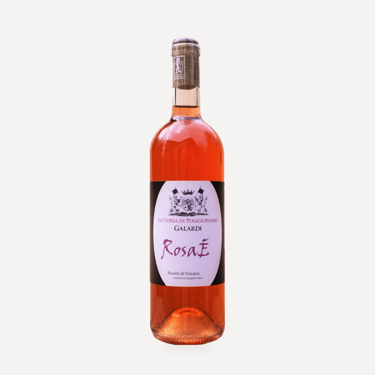 Rosato di Toscana RosaÈ IGT wine — Poggiopiano winery — Dionysus
