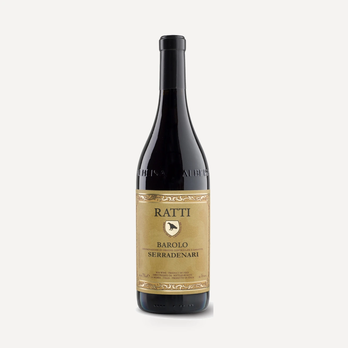 Barolo Serradenari DOCG wine — Renato Ratti winery — Dionysus
