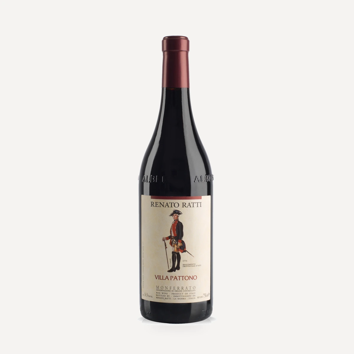 Villa Pattono Barbera d’Asti Superiore DOP wine — Renato Ratti winery — Dionysus