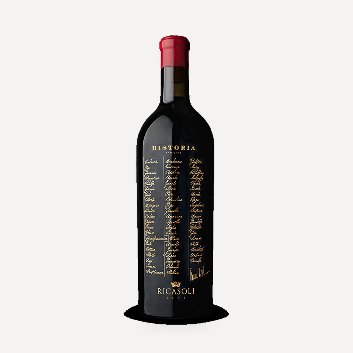 Historia Familiae Toscana IGT wine — Ricasoli winery — Dionysus
