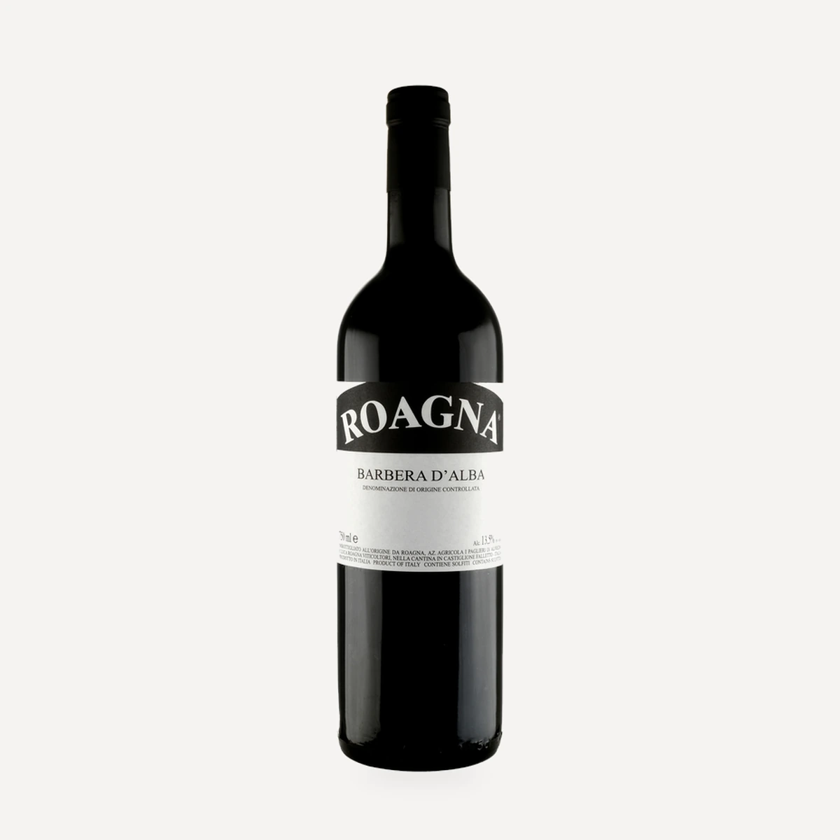 Barbera d’Alba wine — Roagna winery — Dionysus