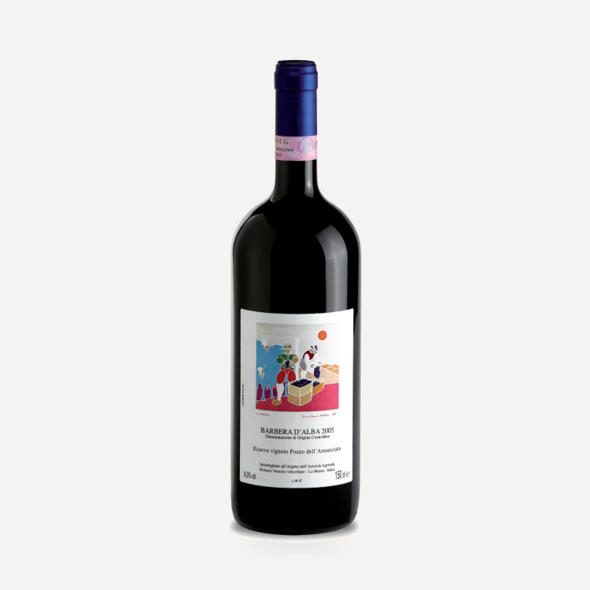 Barbera d’Alba Pozzo Annunziata wine — Roberto Voerzio winery — Dionysus