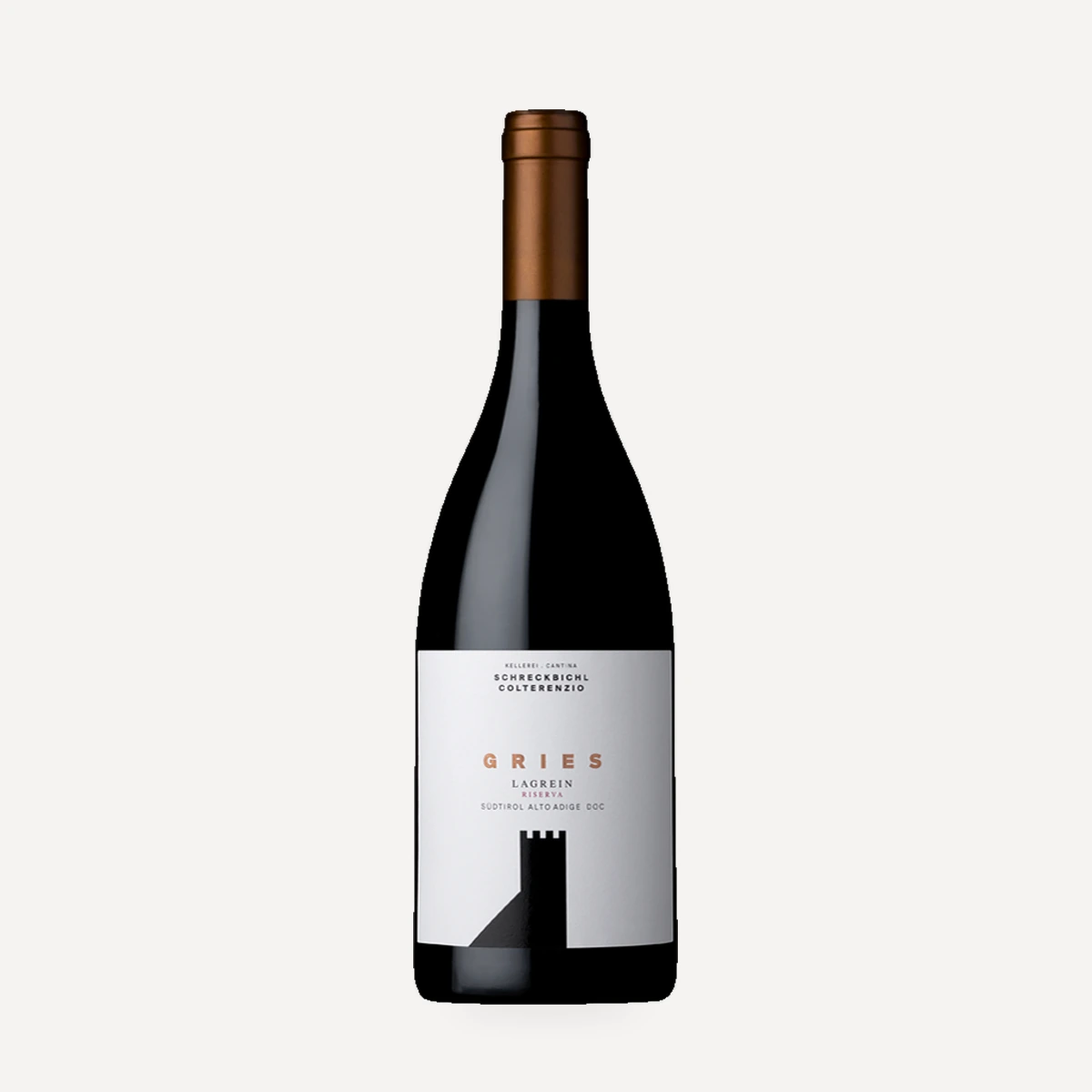Gries Alto Adige Lagrein Riserva DOC wine — Schreckbichl Colterenzio winery — Dionysus