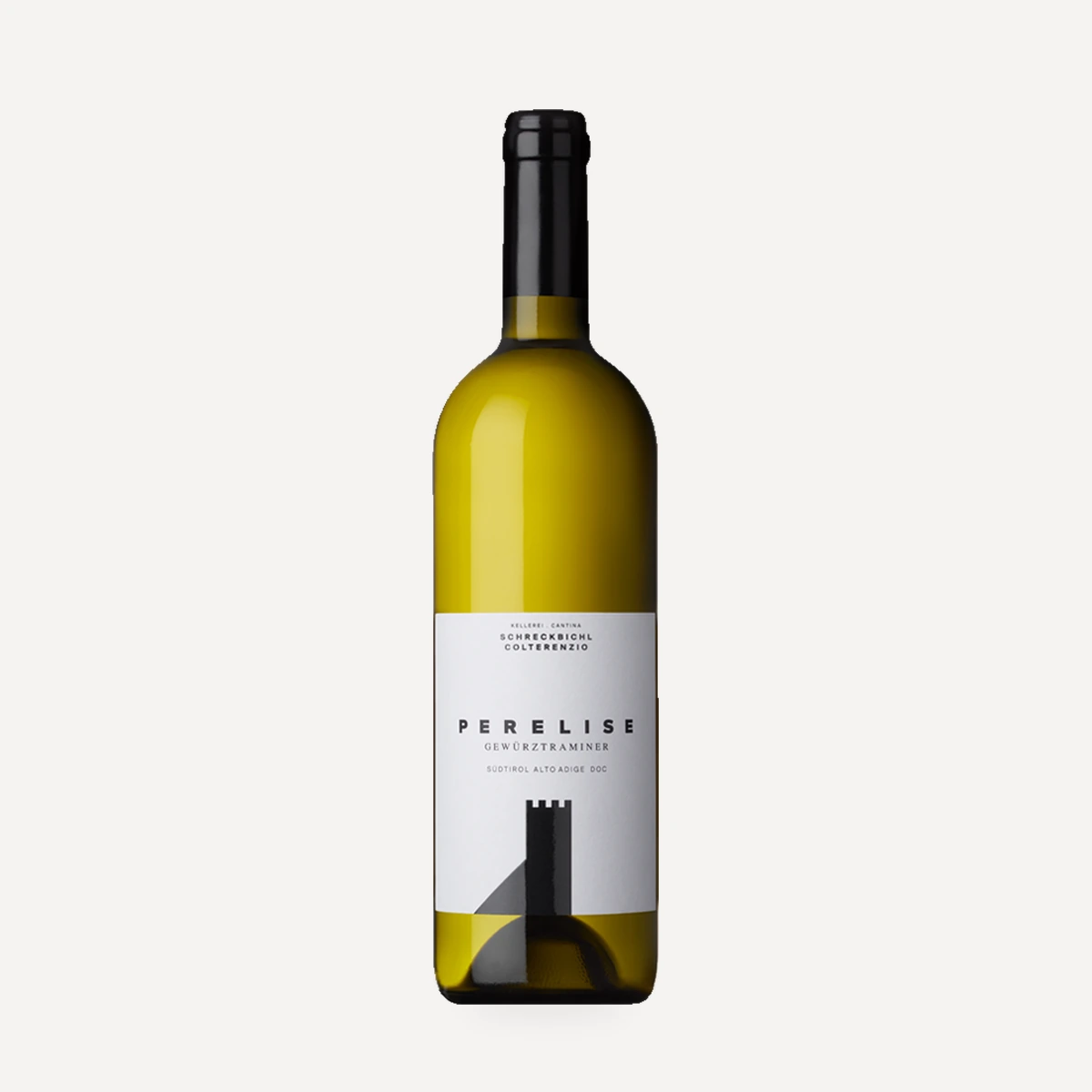 Perelise Alto Adige Gewürztraminer DOC wine — Schreckbichl Colterenzio winery — Dionysus